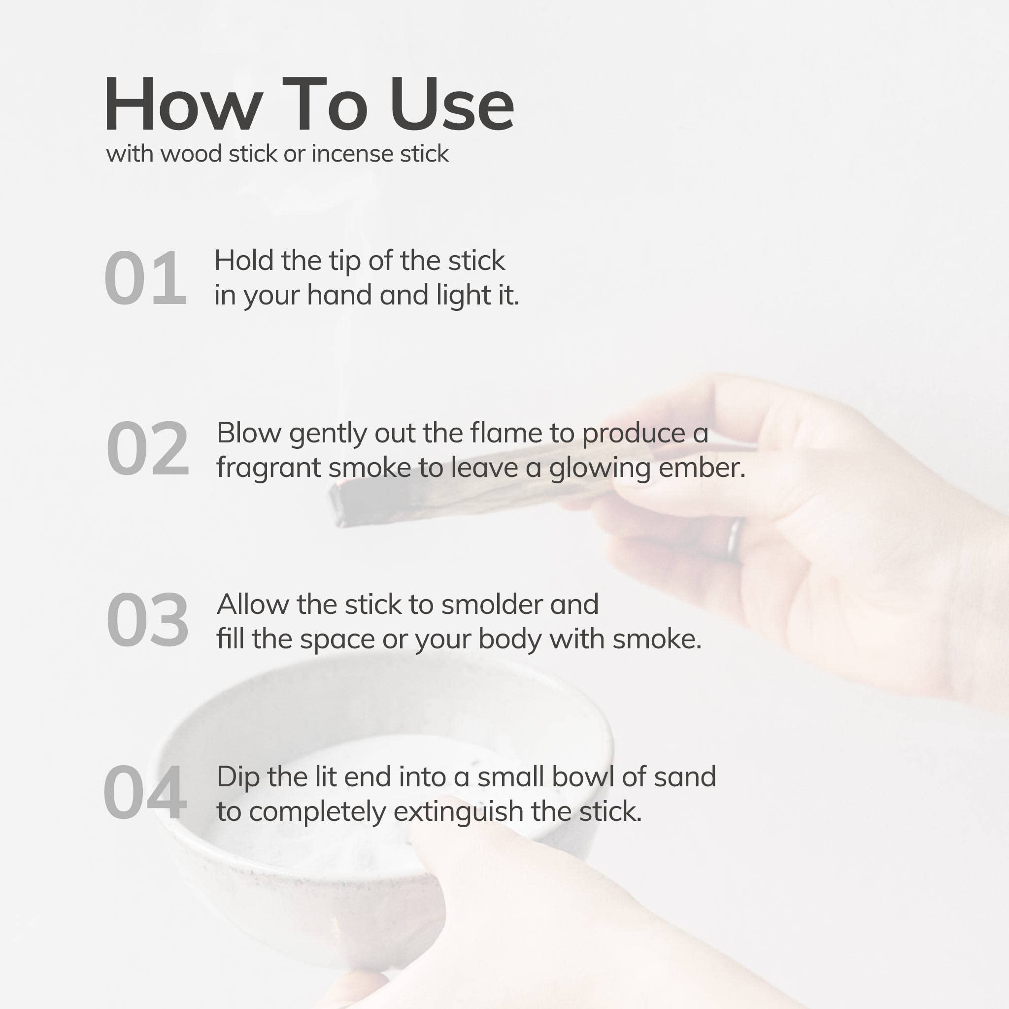 Lavender Hand-Rolled Incense Stick