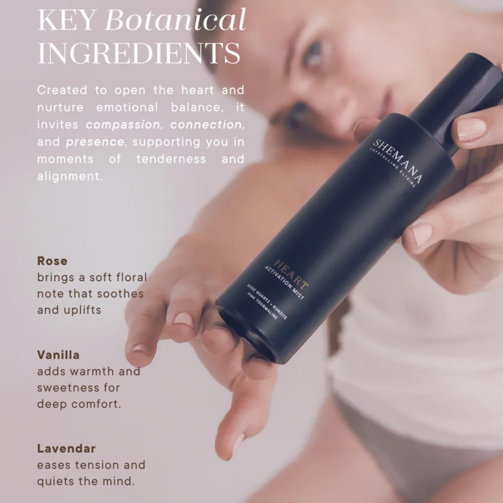 Shemana Heart Activation Mist | Aura & Atmosphere 100ml