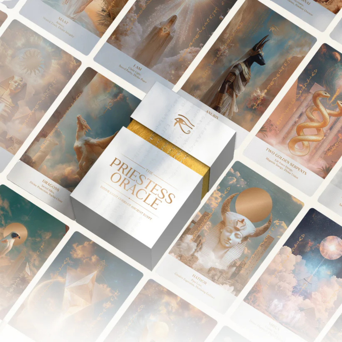 The Priestess Oracle | Deck 52 Cards & Guidebook – Spirit Of Cacao