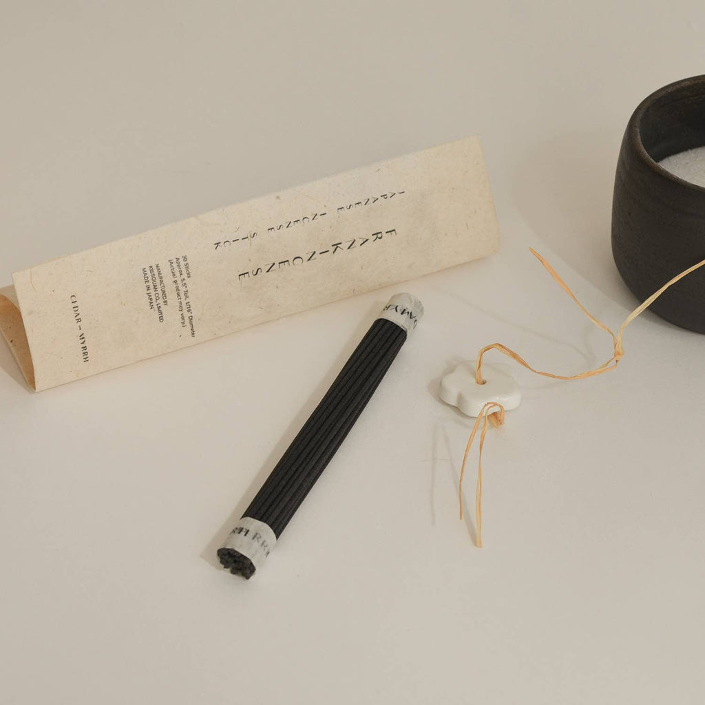 Frankincense Japanese Incense Stick Set - 30 Sticks