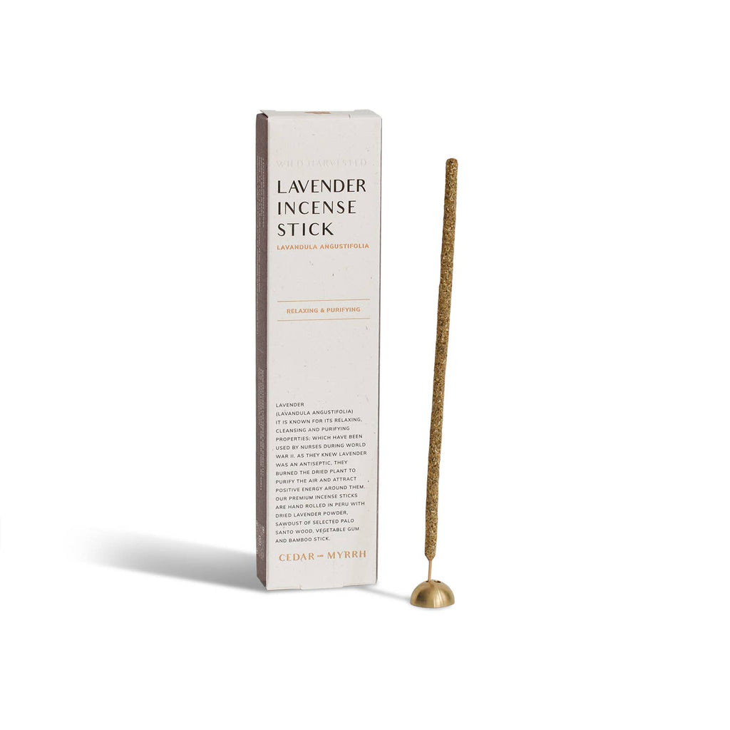 Lavender Hand-Rolled Incense Stick