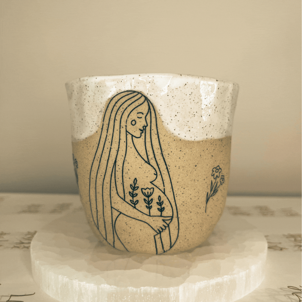 Divine Pregnancy | Hand Made Ceramic Mug 250ml
