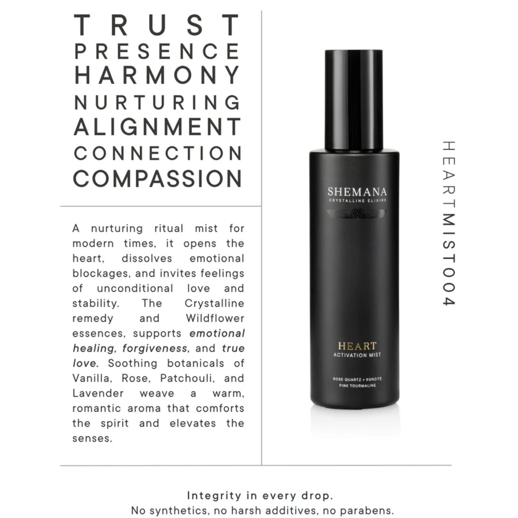 Shemana Heart Activation Mist | Aura & Atmosphere 100ml