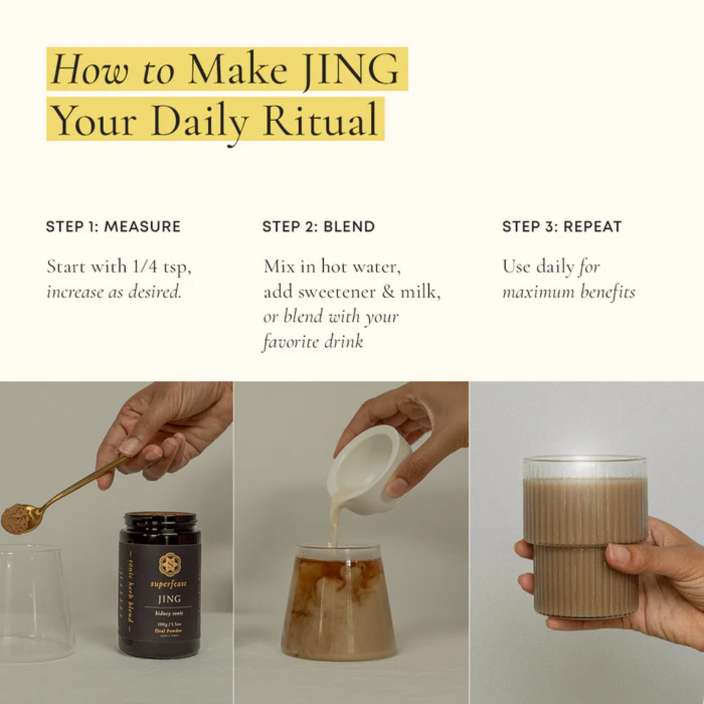 Jing Blend 100g | Energy & Stress Relief | SUPERFEAST