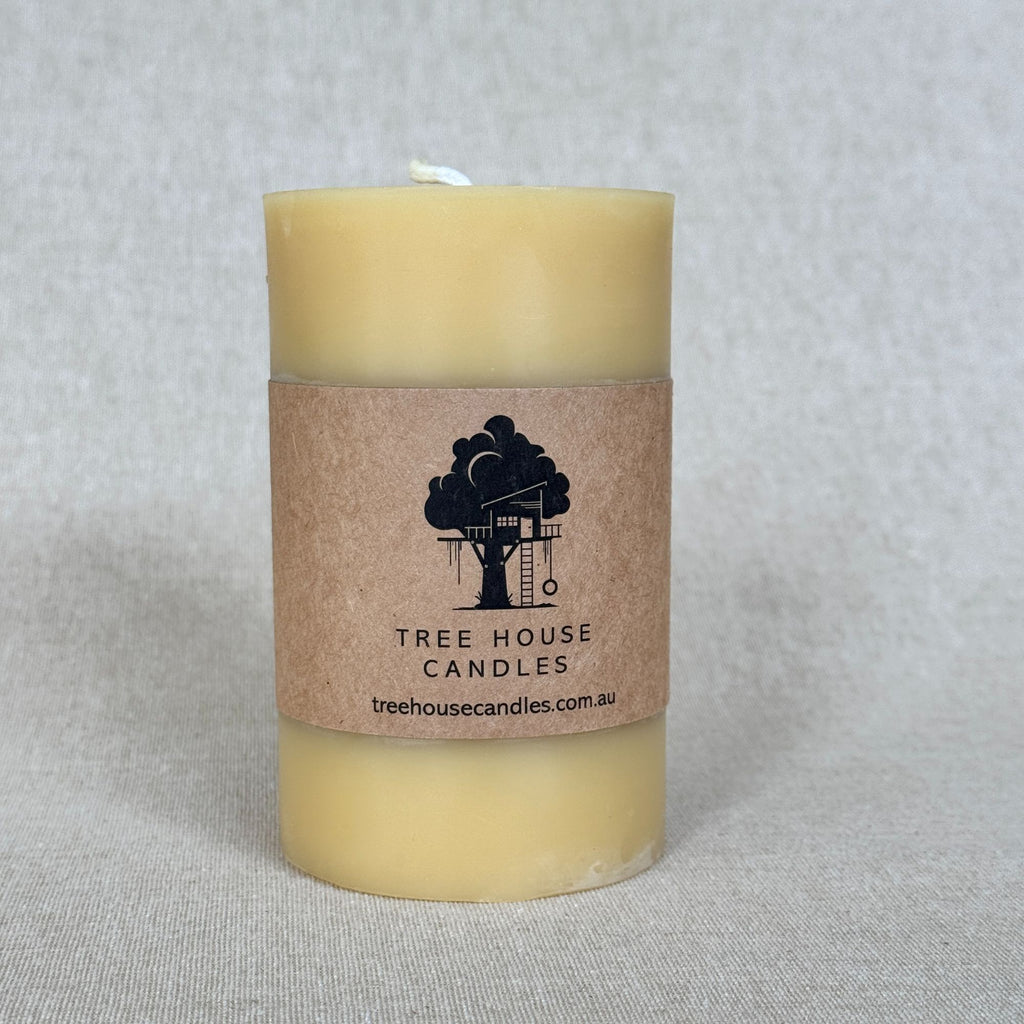 100% beeswax candle with cotton wick all natural toxin free candle long burn 90 hours