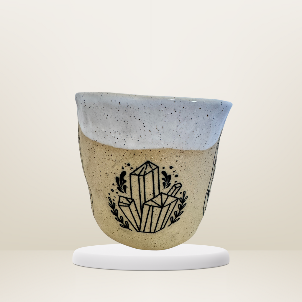 Mystical Mushrooms | Hand Made Ceramic Mug 250ml