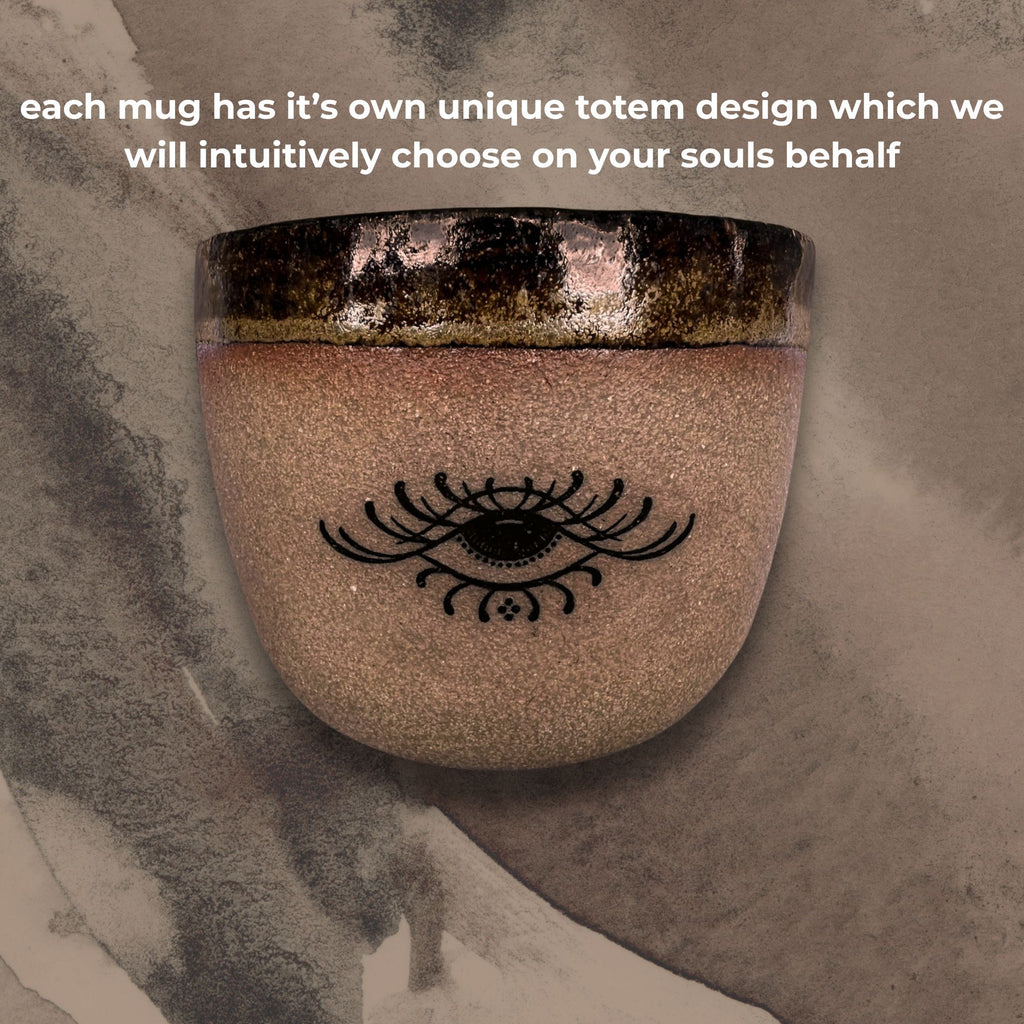 New Life | Hand Made Wild Clay Ceramic Mug 400ml