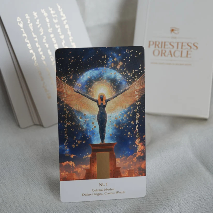The Priestess Oracle | Deck 52 Cards & Guidebook – Spirit Of Cacao The Priestess Oracle | Deck 52 Cards & Guidebook – Spirit Of Cacao