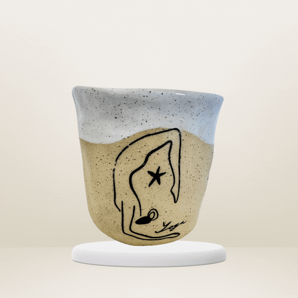 Yoga Bliss | Hand Made Ceramic Mug 250ml