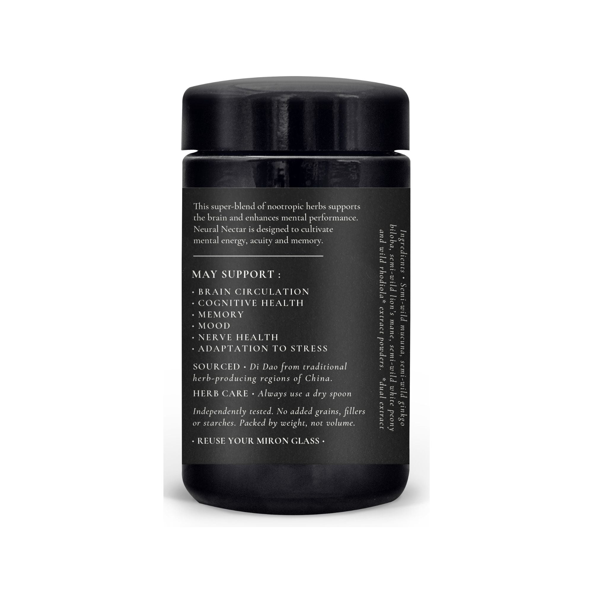 neural nectar now available online at spiritofcacao.com.au supports brain circulation 